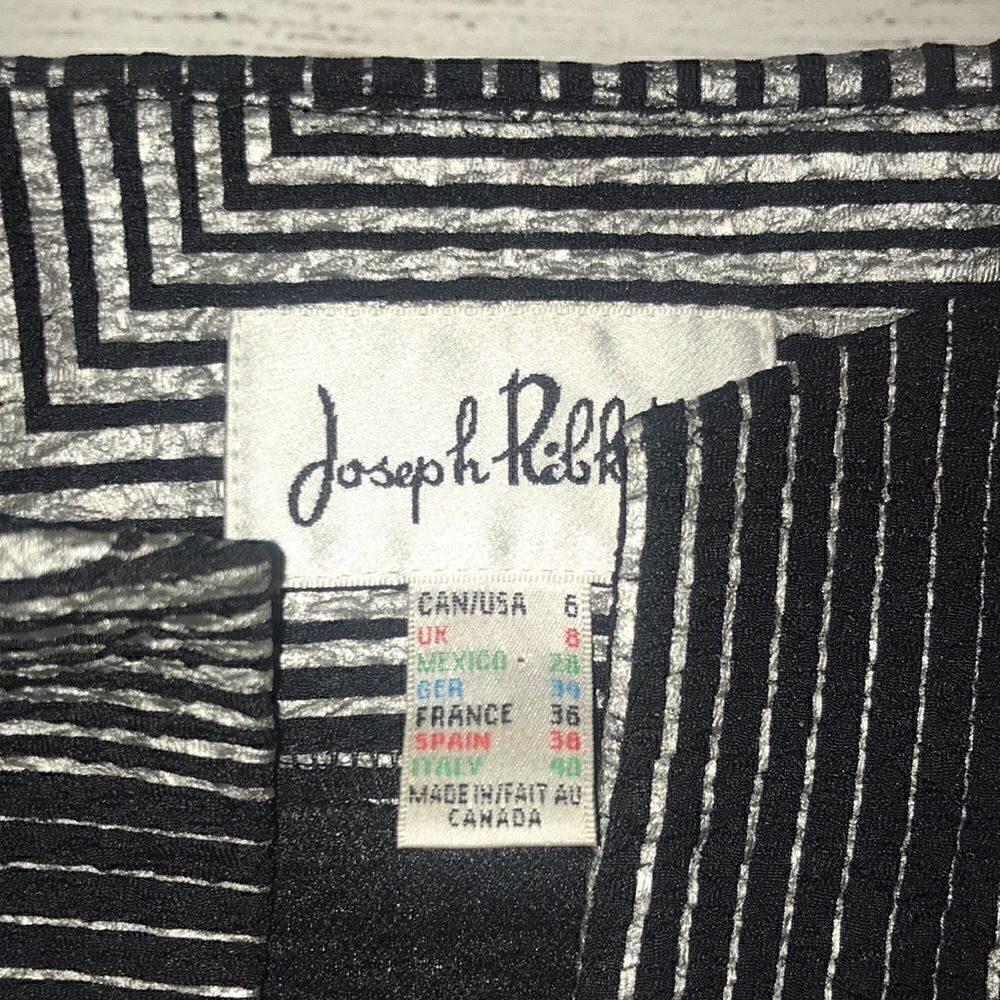 Joseph Ribkoff Jacket Asymmetrical One-Button - Picture 4 of 7